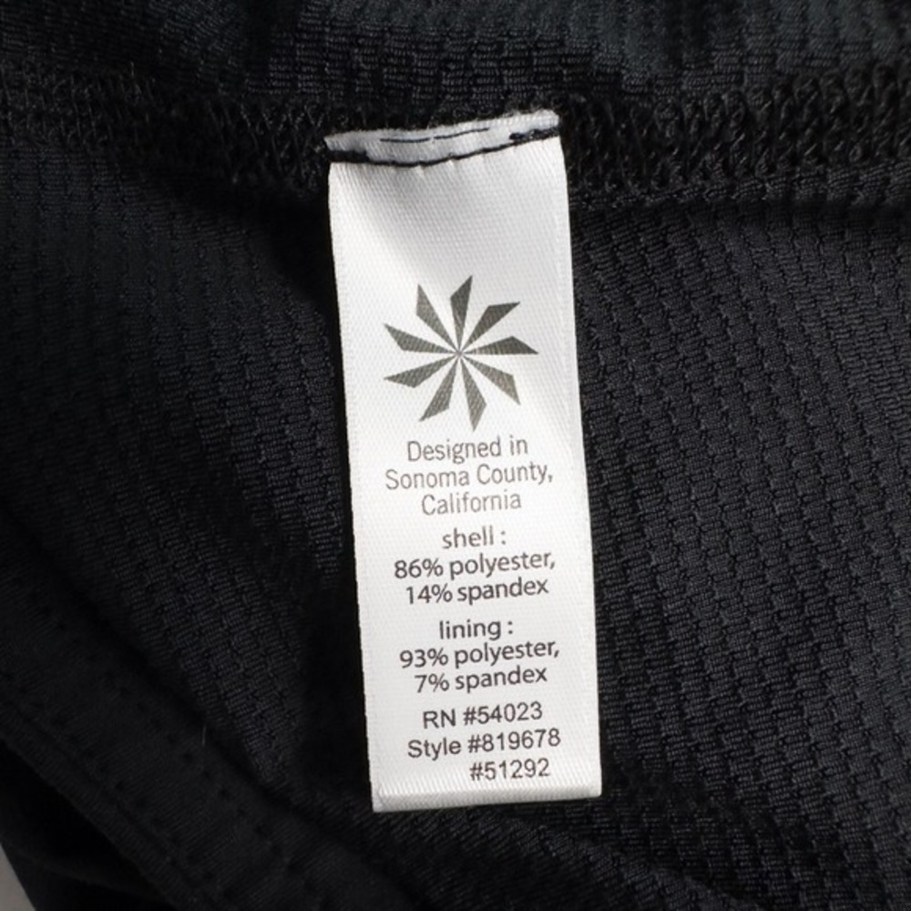Athleta Swift Zip Skort Size 6 Black White Floral Tennis Pickleball Golf 819678 - Picture 15 of 16